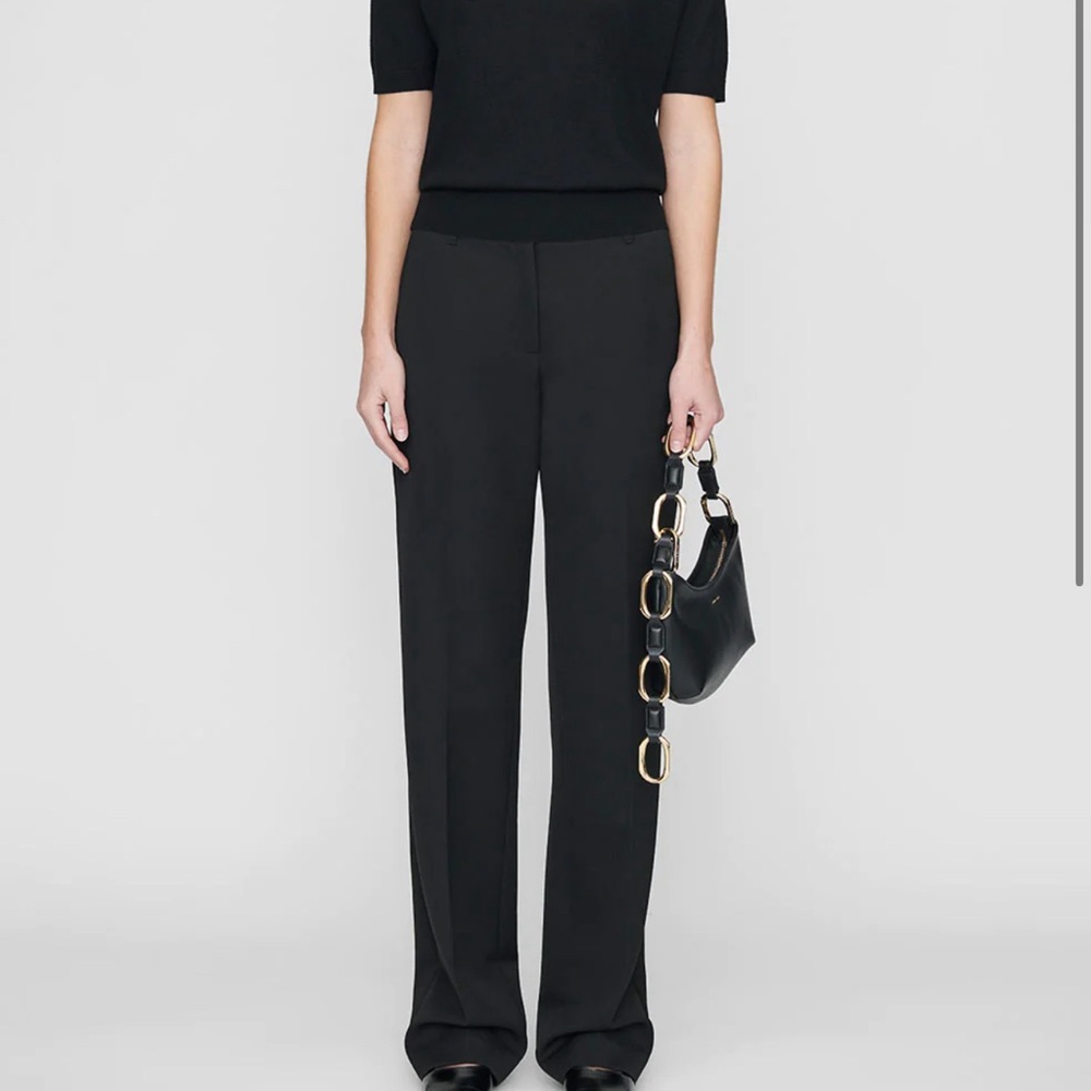 Anine Bing Classic Pant Black